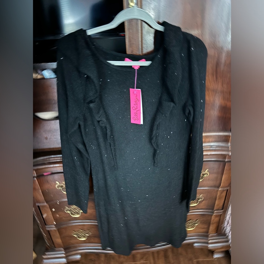 Lilly Pulitzer Black Dress